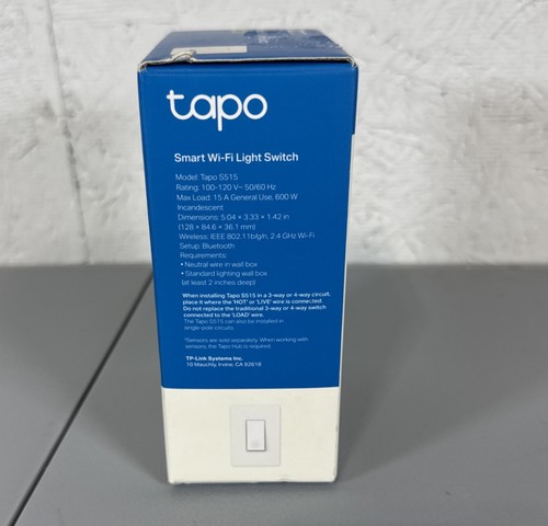 TP-Link Tapo Smart Switch, einpolig/3-fach/4-fach, Materie kompatibel, Energie - Bild 2 von 5