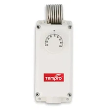 Tempro TP508 Line Voltage 30 To 110 Degree F Polymeric Housing SPDT Thermostat