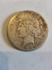 1922 S U.S. Peace Silver Dollar Good Date