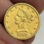DEFECTIVE XF 1898P 10 Liberty Head G old Eagle ProblemFree US Coin Extra  G3D