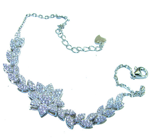 Esclusivo topazio bianco stella abbagliante .925 argento sterling lavorato a mano .925 Sterli - Foto 1 di 4