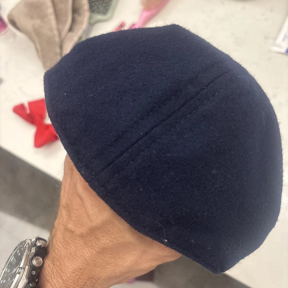 ebbets поле фланели шляпа 7 3/8 синий красный M - Изображение 3 из 4