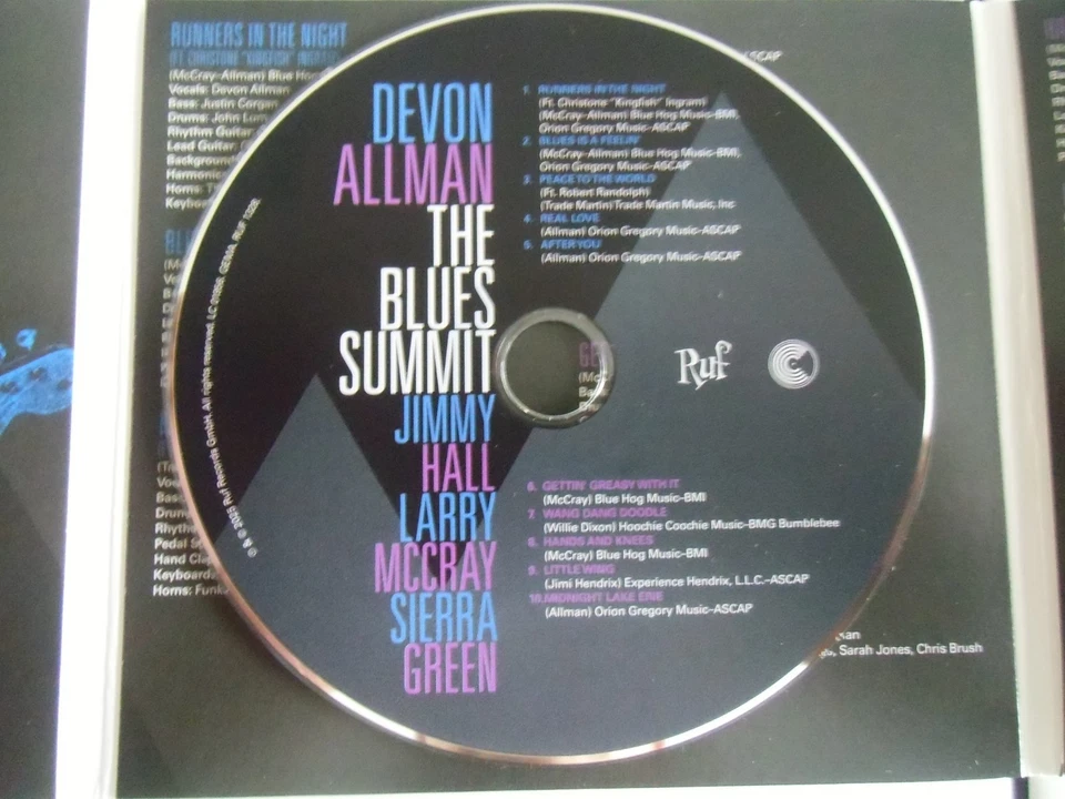 Devon Allman - The Blues Summit, 2025; CD - Bild 2 von 3