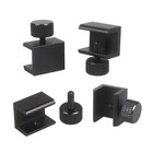 4 Pcs Glass Bed Clips Clamps Adjustable Aluminium 3D Printer Heated Bed Fixing