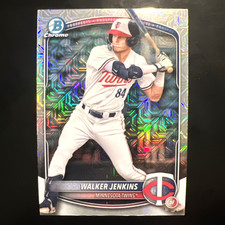 2025 Bowman Chrome Prospects- Walker Jenkins Mojo Refractor #BCP-1 (RC)