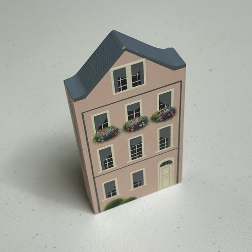SET OF 8 Wood Charleston SC Rainbow Row Houses SHEILA'S Collectables 1990 - Picture 13 of 20