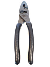 Snap on Tools 47ACF NEW Titanium Gray Soft Grip Slip Joint Pliers With Cutters