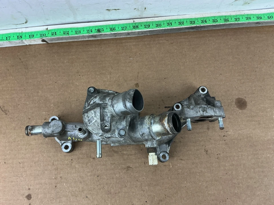 2007-2009 Acura MDX задний термостат корпус кроссовер трубка 19410-RYE-A00 OEM - Изображение 4 из 4