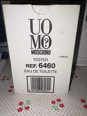 Uomo Moschino by Moschino Eau De Toilette Spray (Tester) 4.2 oz (Men)