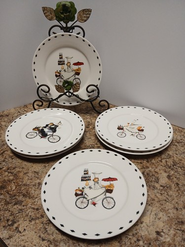 Juego de 6 platos de pan Oneida Kitchen Chefs to Go 2004 - Imagen 7 de 7