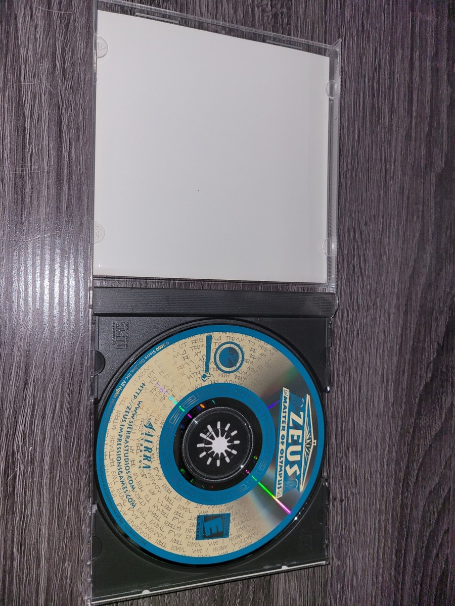 Zeus Master of Olympus PC Game 2000 Sierra | eBay
