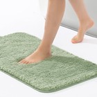 Shaggy Bath Rugs for Bathroom Non Slip 24" X 36", Water Absorbent Bath Mat, S...