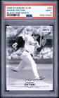 2025 Topps Stadium Club - Shohei Ohtani #58 Black and White SP PSA 9 Dodgers