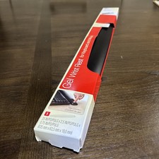 3M Gel Antimicrobial Large Mouse Wrist Rest for Keyboard Black WR340LE