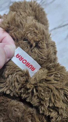 Aurora Coco Brown Teddy Bear & Lion Plush with Tags Set of 2 - Picture 6 of 6
