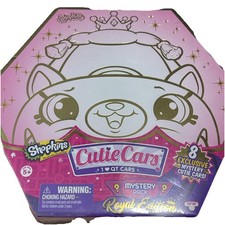Exclusive Shopkins Cutie Cars Royal Edition ~ Rare HTF New & Sealed