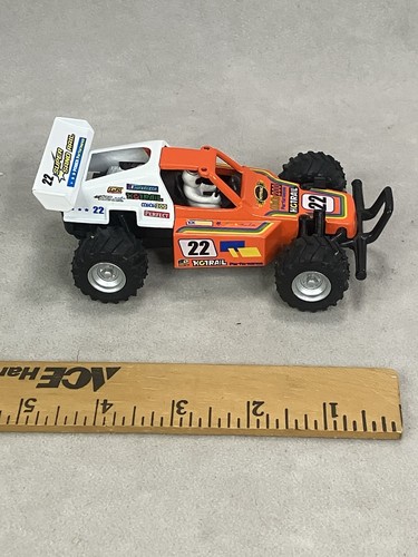 Kinsmar Turbo Buggy Hotrail #22 Red & White 5" Diecast model Toy Car - Picture 18 of 24