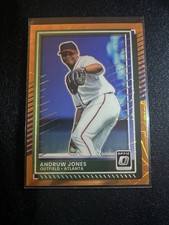 2025 Panini Donruss Optic Andruw Jones Orange Velocity Prizm
