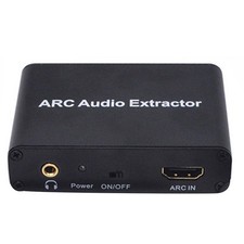HDMI ARC Audio Extractor Digital DAC to RCA Coax SPDIF 3.5mm Adapter Converter