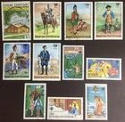 Central African Republic 1970-79 3 Commemorative Sets FU