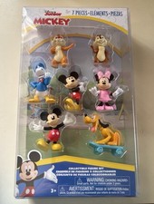 Disney Junior Mickey Mouse 7 Pc Collectible Figures Set