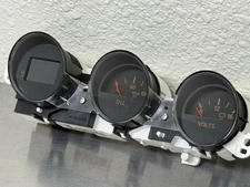 03-08 350Z OEM Center Dash Information Display Gauge Set Oil Pressure Voltage