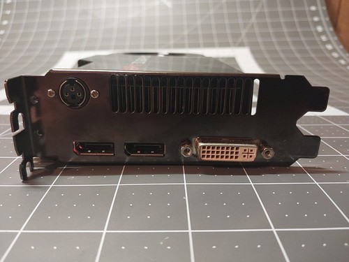 Ati Firepro V8750 2GB PCIE Like Radeon HD 4870 Video Graphics Card Used - Picture 4 of 5