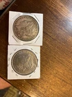 1883O and 1921 Morgan dollars