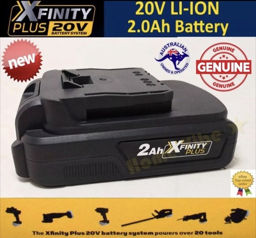 NEW XFINITY PLUS 20V LI-ION 2.0Ah BATTERY ALDI FERREX PRO GARDENLINE WORKZONE