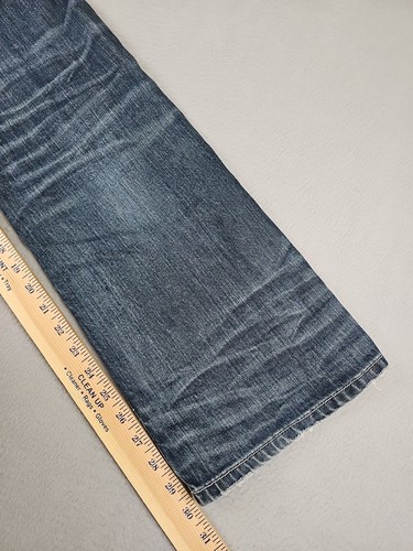 Silver Jeans Men's Size 32x30 ZAC Relaxed Straight Faded Medium Wash - Picture 9 of 9