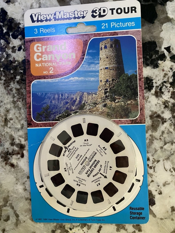 Set Of 6 View Master 3 D Slides From 1990s New In Box - Image 3 of 4