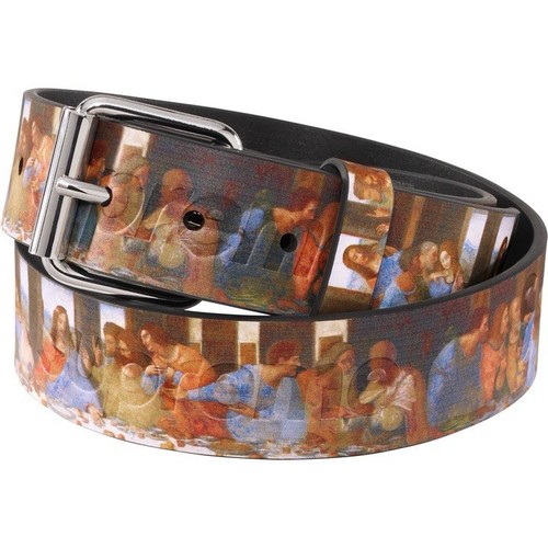 Size Medium - Supreme Last Supper Leather Belt - In Hand ✅✅ - Picture 2 of 8