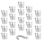  20 Pcs Papier Kronen Geburtstagsparty-Krone Geburtstagskrone Für Kinder