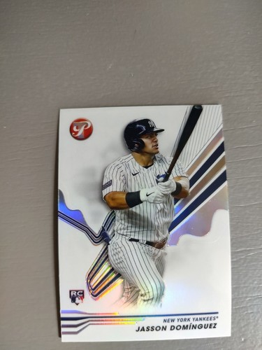 2024 Topps Pristine - Jasson Dominguez #181 Refractor (RC)(JGA)