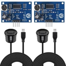 2Pcs JSN-SR04T Ultrasonic Distance Sensor Waterproof High Precision Module ⭐⭐⭐⭐⭐