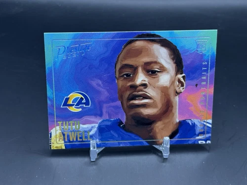 2021 Panini Prestige Rookie Portraits Tutu Atwell #RP-19 Rookie Rams