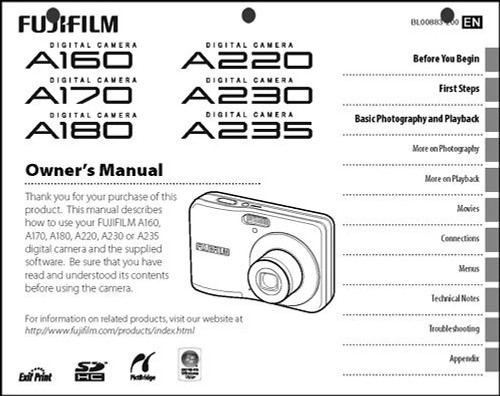Fuji FujiFilm FinePix User Guide Operator Manual (A) - Picture 9 of 24