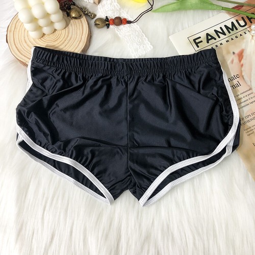 Set 4er-Packungen sexy Damen-Satin-Boyshorts Höschen Slips hoch geschnittene Unterwäsche Unterwäsche Unterwäsche - Bild 3 von 11