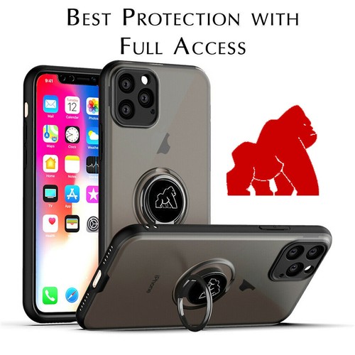 Gorilla Case with Ring Stand For iPhone 16, 15 Pro Max, 15, 14 Pro Max 13 12 11 - Picture 20 of 47