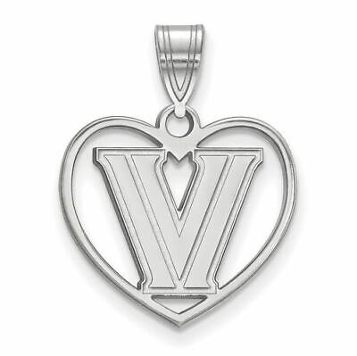 Beautiful Sterling Silver w/GP LogoArt University of Miami Pendant in Football Beautiful Sterling Silver w/GP LogoArt University of Miami Pendant in Football