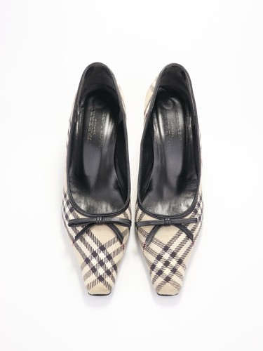 Burberry Nova Check Heels - Picture 8 of 10