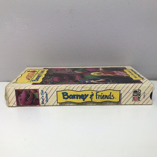 Barney Friends What’s That Shadow? VHS Videokassette Time Life Sing Along Song RAR - Bild 5 von 12
