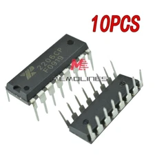 10PCS Original Exar XR2206 XR2206CP Monolithic Function Generator IC 16 PIN DIP