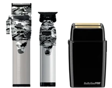 BaByliss PRO Limited FX Collection CAMO Clipper & Trimmer Black FX Shaver - NEW
