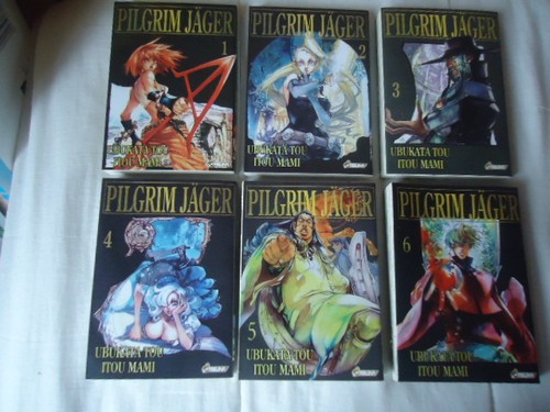 Lot Pilgrim Jager 6 Volumes 1 2 3 4 5 6 Asuka Manga VF Complete Series - Picture 1 of 7