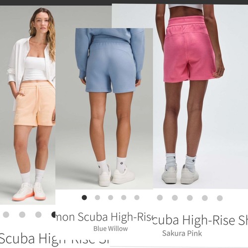 NWT Lululemon Scuba High-Rise Short 5" Size 4 - Picture 1 of 7