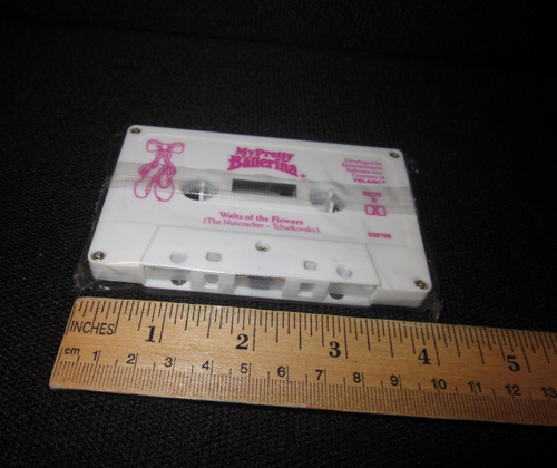 Tyco My Pretty Ballerina Muñeca "Tchaikovsky Dance Mirliton" Cinta Cassette 1990 Nueva - Imagen 5 de 5