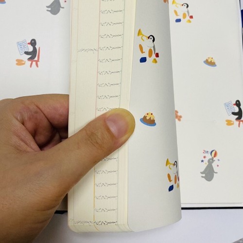 Pingu Undated Monthly Weekly Hard Cover Planner Diary Journal Notebook Sticker - Picture 18 of 19