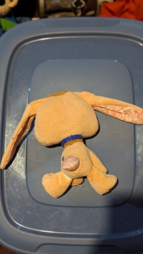 Littlest Pet Shop Plush Stuffed Animal Orange Bunny 2007 8"Hasbro Easter LPS - Picture 3 of 4