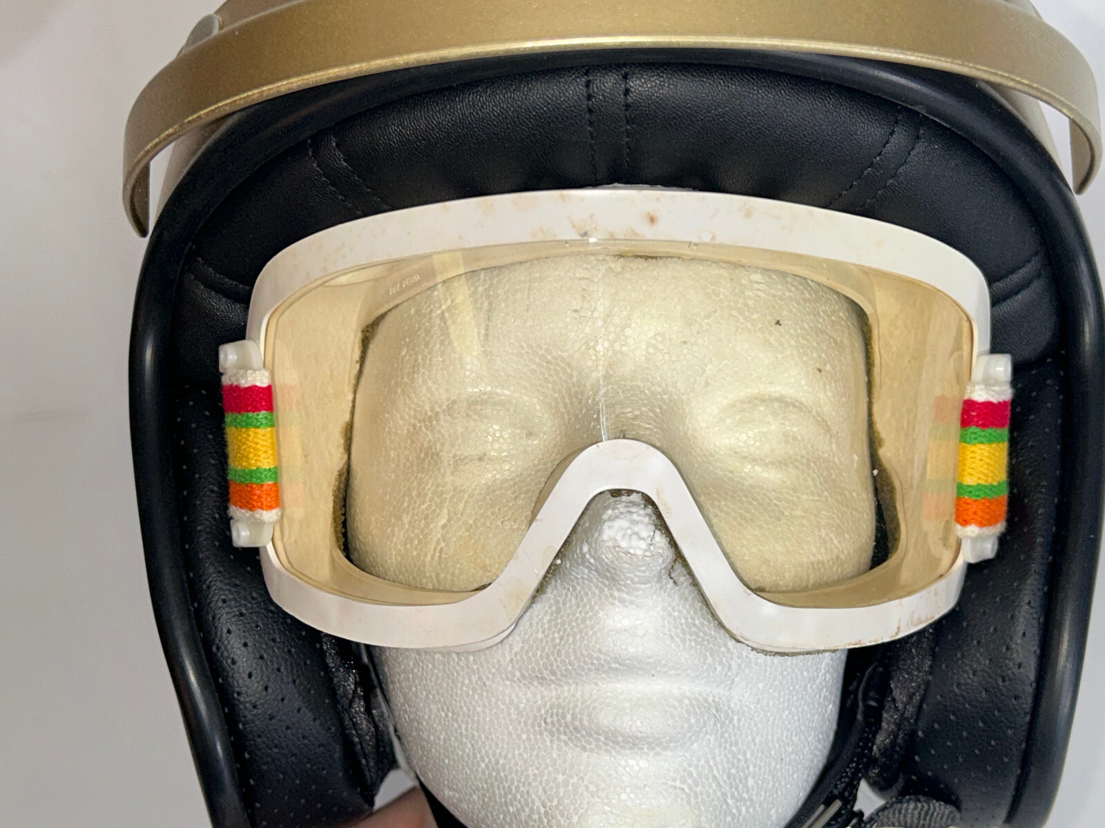 1970's Lynda Carter Wonder Woman Costume Motorcycle Helmet And Goggles